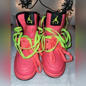 Nike Air Jordan Women's High-Top Sneakers (Custom Design By Me)